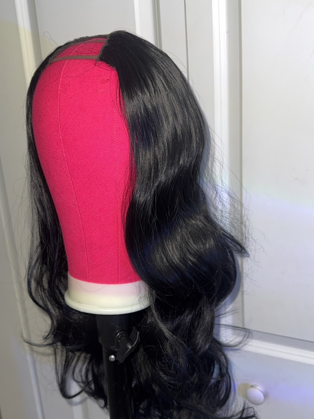 & Other Stories Black Long Wavy Wig